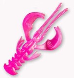 9ks - Gumová Nástraha Crazy Fish Nimble 4cm 1gr 76 Toxic Pink