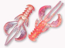 9ks - Gumová Nástraha Crazy Fish Nimble 4cm 1gr 9D Pink Snow