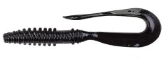9ks - Gumová Nástraha Keitech Mad Wag Slim 4,5" 11,4cm 2,9gr Black