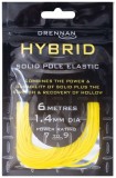Amortizer Drennan Hybrid Solid Pole Elastic 6m 1,4mm Yellow