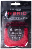 Amortizer Drennan Hybrid Solid Pole Elastic 6m 1,8mm Red