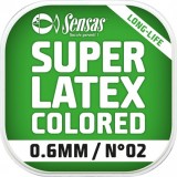 Amortizér Sensas Super Latex 6m 0,6mm Yellow