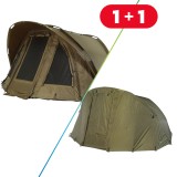 Bivak Giants Fishing Gaube Bivvy 2 Man + Plášť Gaube 2 Man Overwrap Bivak Giants Fishing Gaube Bivvy 2 Man + Plášť Gaube 2 Man Overwrap