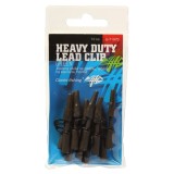 Bočni Ovjes Giants Fishing Heavy Duty Lead Clip Zeleni 10ks