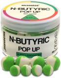 Boilie Haldorádó Pop-Up N-Butyric Big Carp 50gr 13/17mm Kiselina maslaca/Češnjak