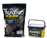 Boilie Mivardi Rapid Champion Platinum Sea 3,3kg + Vedro na Kŕmenie Rapid Box