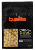 Boilie Munchbaits Cream Seed 5kg 18mm