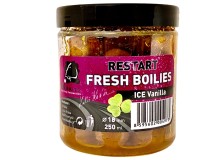 Boilie v Dipu LK Baits Fresh Boilies Restart Ice Vanilla 14mm 150ml