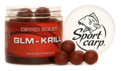 Boilie v Dipu Sportcarp Dipped Boilies 200ml 20mm GLM Krill