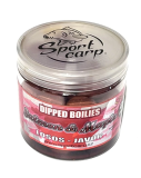 Boilie v Dipu Sportcarp Dipped Boilies 200ml 20mm Salmon Maple