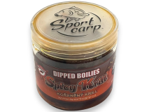 Boilie v Dipu Sportcarp Dipped Boilies 200ml 20mm Spicy Krill