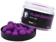 Boilie Vitalbaits Pop-Up 50gr Šljiva-Šljiva 14mm