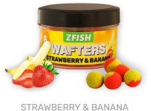 Boilie Zfish Balanced Wafters 8mm 20gr Strawberry-Banana Boilie Zfish Balanced Wafters 8mm 20gr Strawberry-Banana