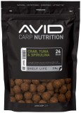 Boilies Avid Crab, Tuna & Spirulina 24mm 2.5kg
