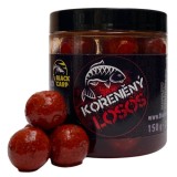 Boilies Black Carp Dipované 20mm 150gr Korenený Losos Boilies Black Carp Dipované 20mm 150gr Korenený Losos