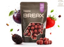 Boilies Delphin BreaX SweetBERRY Moruša-Jahoda-Slivka