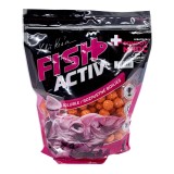 Boilies LK Baits Fish Activ Plus 1kg Compot NHDC 18mm
