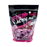 Boilies LK Baits Fish Activ Plus 1kg World Record Corn
