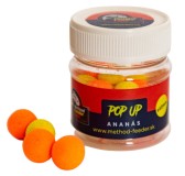Boilies Method Feeder Fans Pop-Up Fluo 12mm Ananas