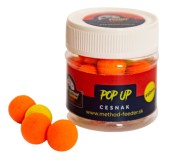 Boilies Method Feeder Fans Pop-Up Fluo 12mm Česnek