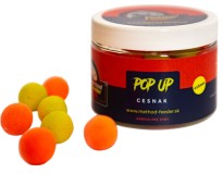 Boilies Method Feeder Fans Pop-Up Fluo 15mm Češnjak