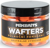 Boilies Mikbaits Wafters Vyvážené 12mm Půlnoční Pomeranč