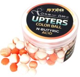 Boilies Stég Upters Color Ball 11-15mm 60gr N-Butyric Acid
