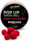 Boilies Stég Zabijaq Pop-Up Smoke Ball 12-14mm 25gr Sweet Mulberry