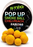 Boilies Stég Zabijaq Pop-Up Smoke Ball 8-10mm 10gr Chili-Peach