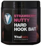 Boilies Vitalbaits Hard Hook Baits Strawberry Nutty 100gr Boilies Vitalbaits Hard Hook Baits Strawberry Nutty 100gr