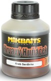 Booster Mikbaits Krvavý Huňáček 250ml Krab Sardinka