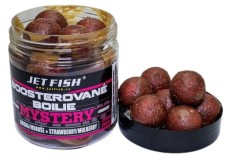 Boosterované Boilie JetFish Mystery 20mm 250ml Jahoda/Moruše