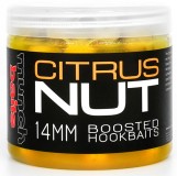 Boosterované Boilies Munchbaits Citrus Nut Boosted Hookbaits 200ml 14mm