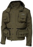 Bunda DAM Iconic Fly Jacket Zelená Bunda DAM Iconic Fly Jacket Zelená