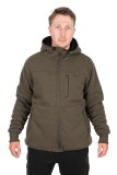 Bunda Fox Collection Sherpa Jacket Green & Black Veľkosť S