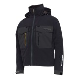 Bunda Savage Gear SG6 Wading Jacket Black/Grey Velikost L