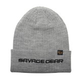 Čepice Savage Gear Fold-Up Beanie Light Grey Melange Čepice Savage Gear Fold-Up Beanie Light Grey Melange