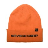 Čepice Savage Gear Fold-Up Beanie Sun Orange Čepice Savage Gear Fold-Up Beanie Sun Orange