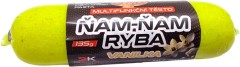 Cesto DK Fishing Ňam-Ňam Ryba 135gr Vanilka Cesto DK Fishing Ňam-Ňam Ryba 135gr Vanilka