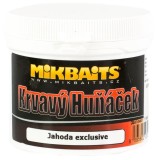 Cesto Mikbaits Krvavý Huňáček 200gr Jahoda Exclusive Cesto Mikbaits Krvavý Huňáček 200gr Jahoda Exclusive