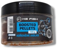 Chytací Pelety KS-fish Boosted Pellets 120g Kořeněné jablko