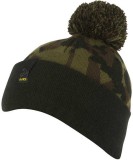 Čiapka Avid Carp Black and Camo Bobble Hat Čiapka Avid Carp Black and Camo Bobble Hat