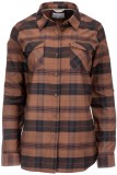 Dámská Košile Simms Sunrise Tunic Mocha Plaid