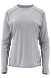 Damska Majica Simms Wms SolarFlex Crew - Print Ash Velicina L