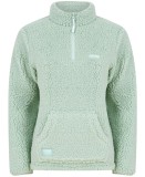 Dámska Mikina Navitas Womens Sherpa Pullover Light Green Veľkosť M