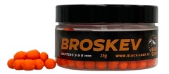Dumbells Black Carp Method Wafters 5-8mm 25gr Broskev