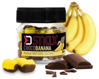 Dumbells Delphin D SNAX WAFT Čokoláda-Banán 10x7mm Dumbells Delphin D SNAX WAFT Čokoláda-Banán 10x7mm