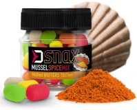 Dumbells Delphin Mix D SNAX WAFT 10x7mm 20gr Mušle-Koření Dumbells Delphin Mix D SNAX WAFT 10x7mm 20gr Mušle-Koření