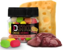 Dumbells Delphin Mix D SNAX WAFT 10x7mm 20gr Syr-Pečeň Dumbells Delphin Mix D SNAX WAFT 10x7mm 20gr Syr-Pečeň