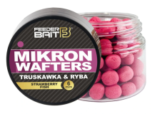 Dumbels Feeder Bait Mikron Wafters 4x6mm 25ml Jahoda/Ryba